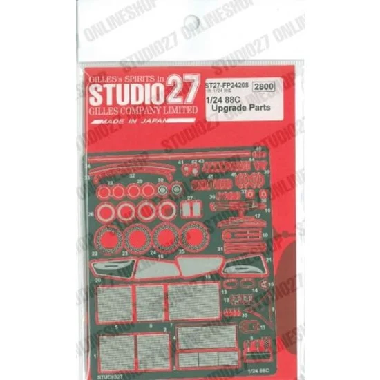 Studio27 FP24208 1/24 88C Upgrade Parts for Hasegawa kits - Model Cars