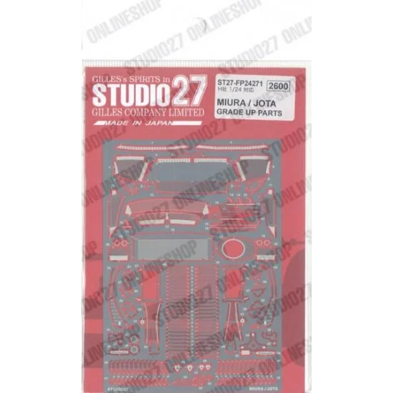 Studio27 FP24271 1/24 MIURA/JOTA Upgrade Parts for Hasegawa kit - Model Cars