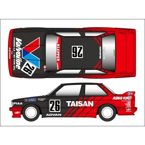Studio27 TK2435C Transkit - 1/24 BMW M3 "Taisan" JTC (1992) For Fujimi Kit #062440
