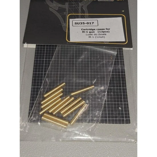 Panzer Art SU35-017-OLD 1/35 M1 Tank Gun Cartridge Cases (12pcs)