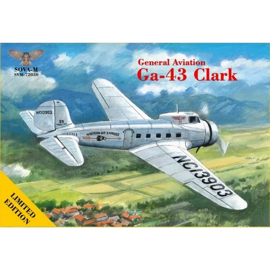 Sova-M 72030 1/72 Western Air Express GA-43