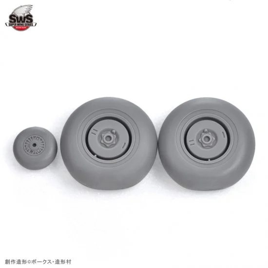 Zoukei Mura SWS17-M02 1/32 Henschel Hs 129 Weighted Tyres for #SWS17 B-2 RIII kit