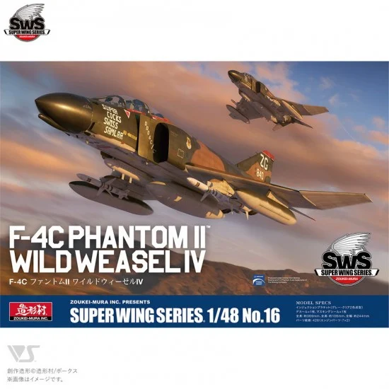 Zoukei Mura SWS48-16 1/48 F-4C Phantom II Wild Weasel IV