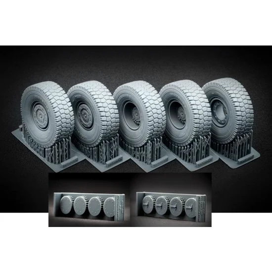 ScaleX WM35006 1/35 Modern KOZAK 2 Ordinary Wheel set for ICM kits - Military Vehicles & Tanks