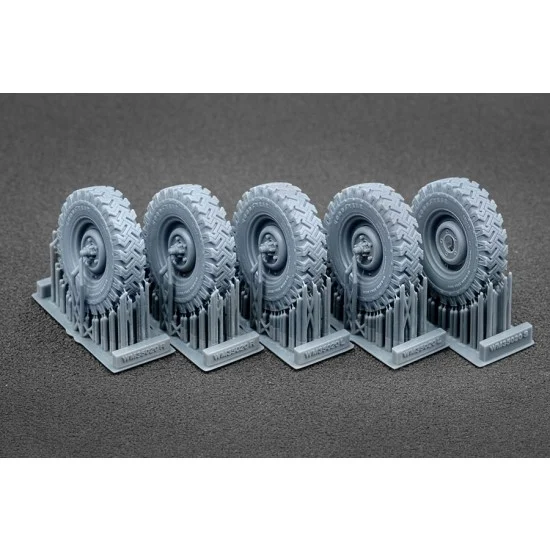 ScaleX WM35020 1/35 Modern Land Rover 88 6.5 SmallOrdinary Wheel set for AK-interactive kits