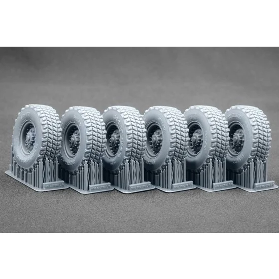 ScaleX WM35025S 1/35 Modern HIMARS CTIS Sagged Wheel set for Foreart kits - Military Vehicles & Tanks