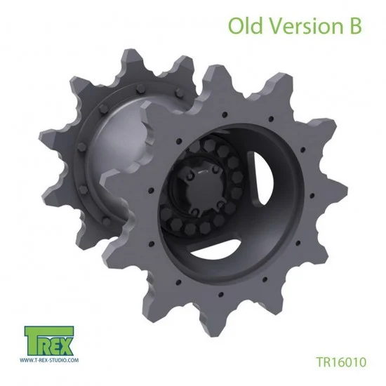 T-Rex Studio R16010 1/16 M1 Abrams Drive Sprocket Set (Old Version B)