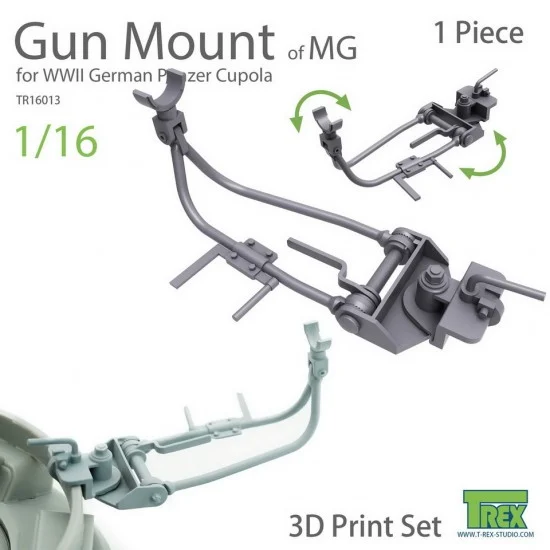 T-Rex Studio R16013 1/16 WWII German MG AA Gun Cupola Mount