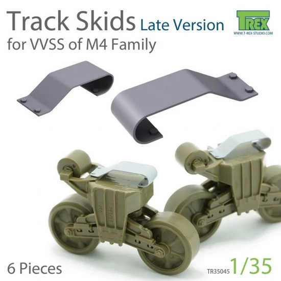 T-Rex Studio R35045 1/35 M4 Family Track Skids Set (Late Version)