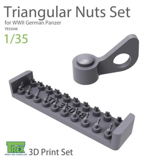 T-Rex Studio R35048 1/35 WWII German Panzer Triangular Nuts Set