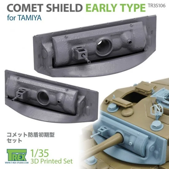 T-Rex Studio R35106 1/35 Comet Shield Early Type for Tamiya kits