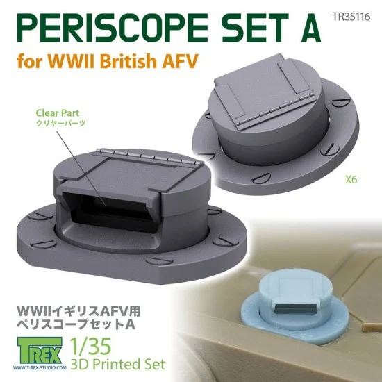 T-Rex Studio R35116 1/35 WWII British AFV Periscope Set A