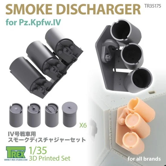 T-Rex Studio R35175 1/35 Smoke Discharger for Pz.Kpfw.IV