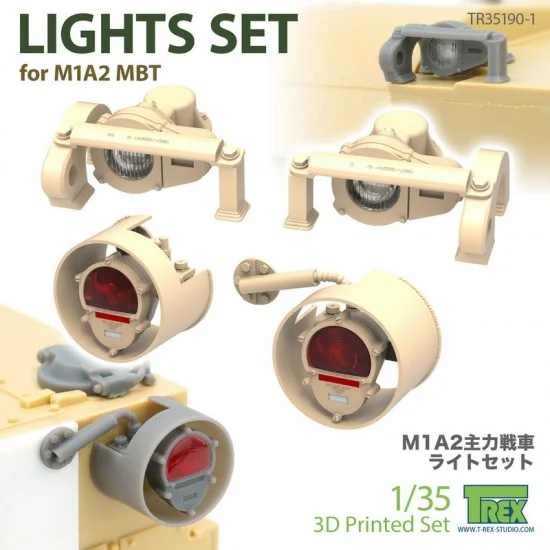 T-Rex Studio R35190-1 1/35 Lights set for M1A2