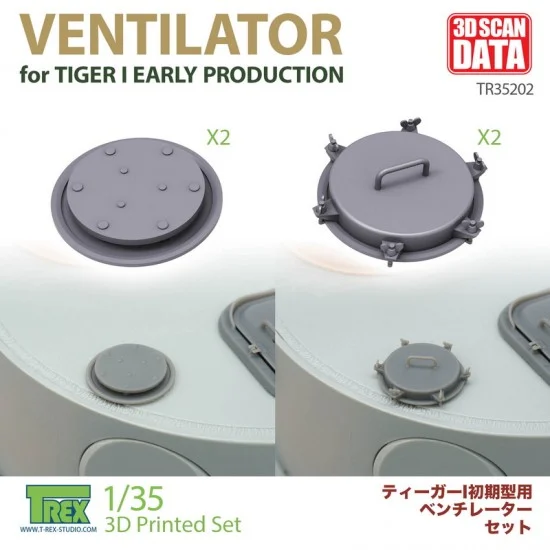 T-Rex Studio R35202 1/35 Ventilator for Tiger I Early Production