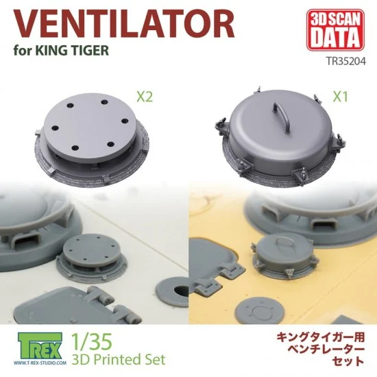 T-Rex Studio R35204 1/35 Ventilator for King Tiger
