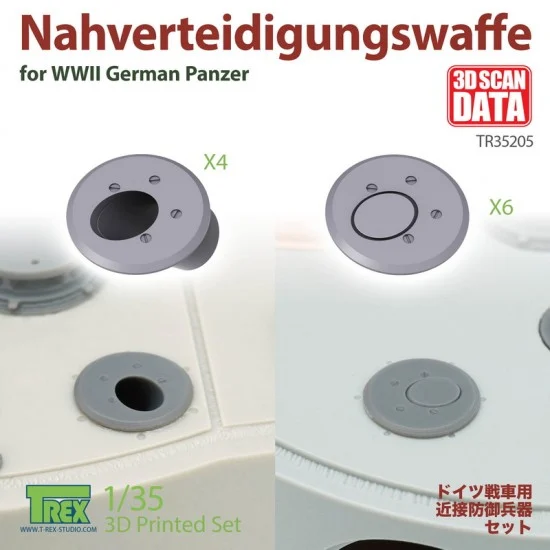 T-Rex Studio R35205 1/35 Nahverteidigungswaffe for WWII Graman Panzer