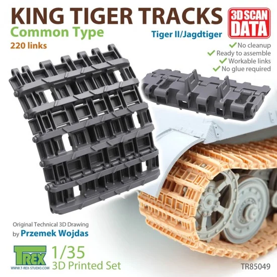 T-Rex Studio R85049 1/35 King Tiger T-Racks Common Type