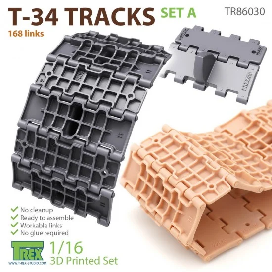 T-Rex Studio R86030 1/16 T-34 Tracks Set A
