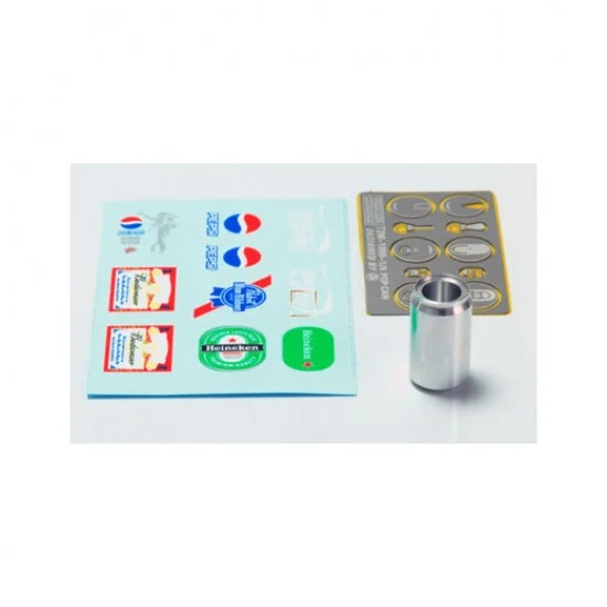 T2M 1090 1/6 POP Cans Set IV (Metal parts + Decals + Photoetch) - Scenics & Diorama