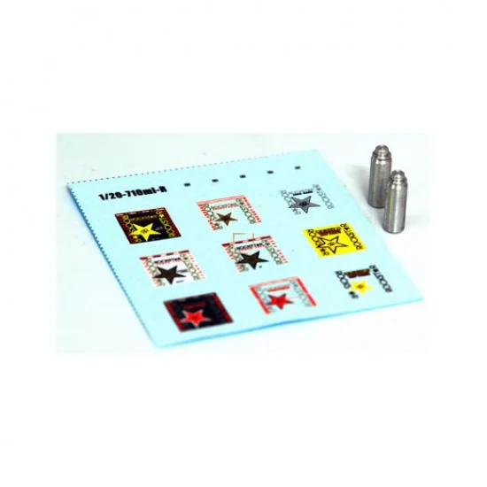 T2M 1097-R 1/20 RockStar Energy 710ml Cap Cans (Machined Metal parts + Decals)