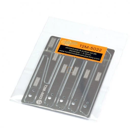 T2M 5022 Etched Saw & Scriber set (B) - Hobby Tools & Supplies