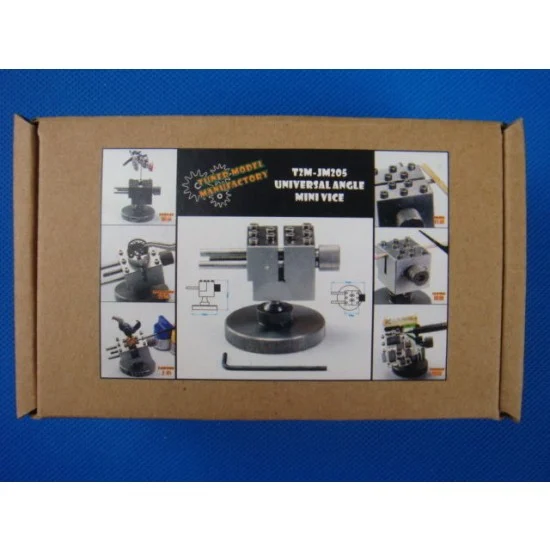 T2M JM205 Universal Angle Stainless Steel Mini Vice - Hobby Tools & Supplies