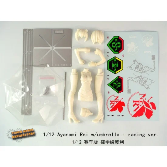 T2M TB005 1/12 Ayanami w/Umbrella (Racing Version) - Model Figures