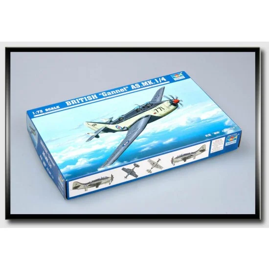 Trumpeter 01629 1/72 British "Gannet" AS.MK.1/4 - Model Planes