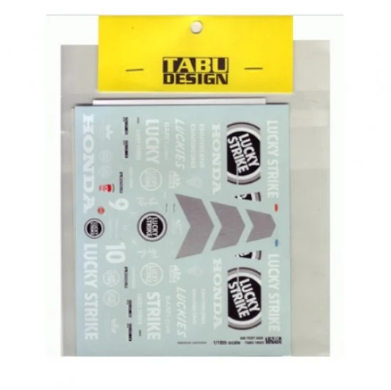 TABU Design 18002 1/18 BAR 006 WINTER TEST 2005 Decal - Model Cars
