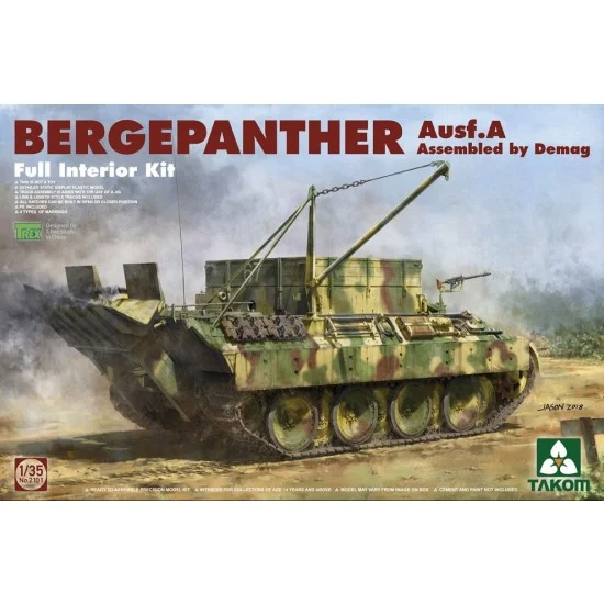 Takom 2101 1/35 SdKfz.179 Bergepanther Ausf.A - Military Vehicles & Tanks