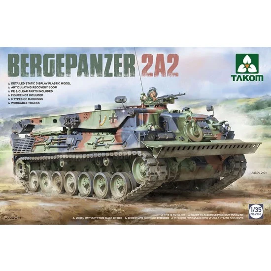 Takom 2135 1/35 Bergepanzer 2A2 - Military Vehicles & Tanks