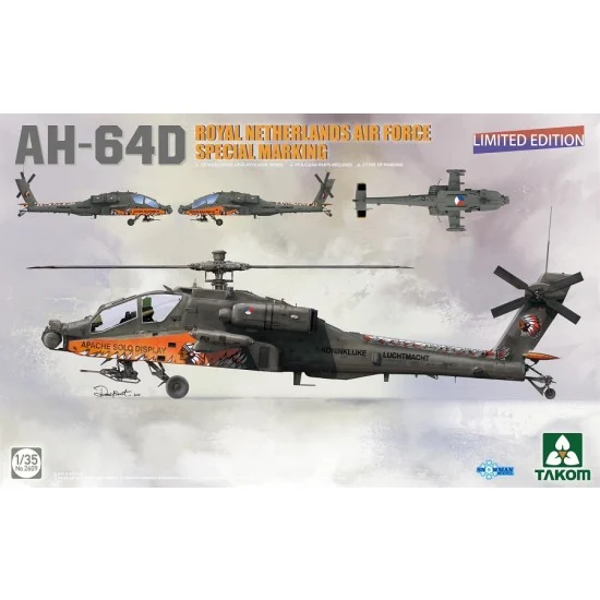 Takom 2609 1/35 Royal Netherlands AF Boeing AH-64D Apache