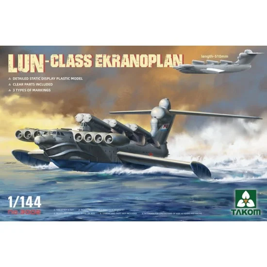 Takom 3002 1/144 Lun-Class Ekranoplan