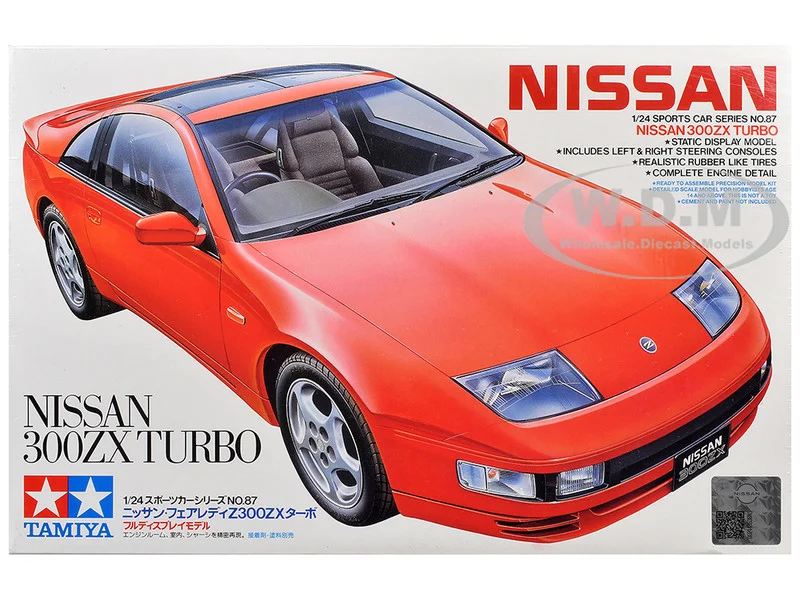 Model Kit Nissan Fairlady 300ZX Turbo 1/24 Scale Model by Tamiya - Nissan Models