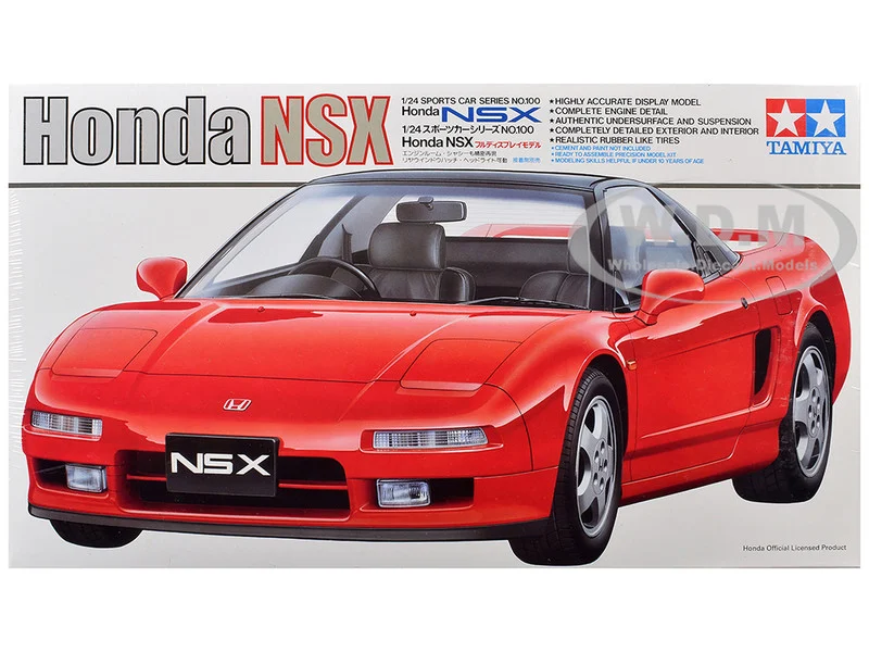 Model Kit Honda NSX 1/24 Scale Model by Tamiya - Honda Models