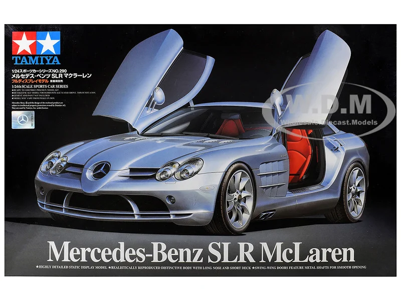 Model Kit Mercedes-Benz SLR McLaren 1/24 Scale Model by Tamiya