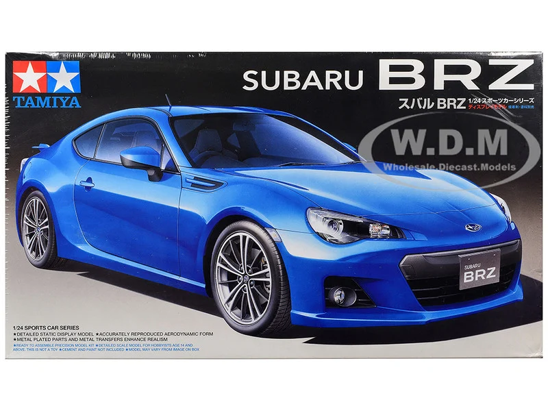 Model Kit Subaru BRZ 1/24 Scale Model by Tamiya - Subaru Models