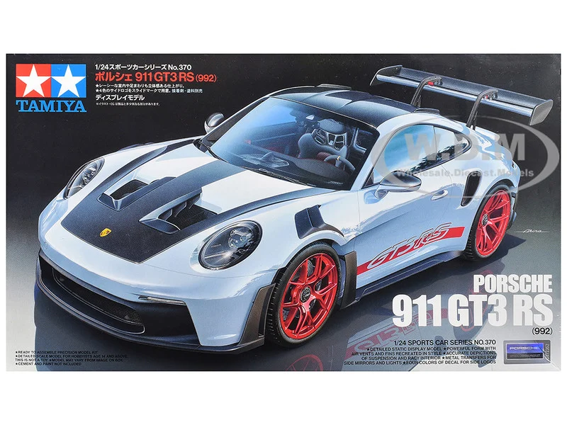 Model Kit Porsche 911 GT3 RS (992) 1/24 Scale Model by Tamiya - Porsche Models