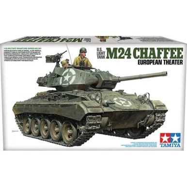 M24 Chaffee 1/35 Kit - Euro Theater Tamiya (35391)