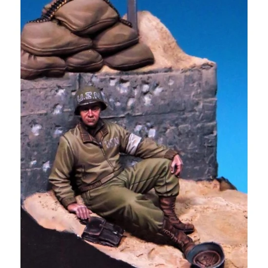 The Bodi 35176 1/35 WWII US Navy Medic #1, Normandy 1944 - Model Figures
