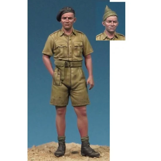 The Bodi 35189 1/35 WWII British Tanker "Desert Rat" - Model Figures