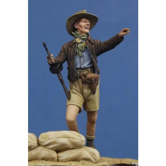 The Bodi 35190 1/35 WWII Australian Infantryman #1, Tobruk 1941 - Model Figures