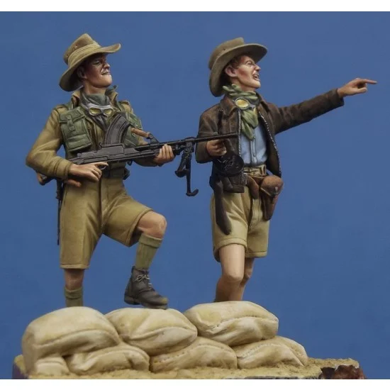The Bodi 35192 1/35 "They shall not pass!" Tobruk 1941 (2 figures) - Model Figures