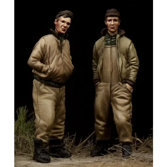 The Bodi 48006 1/48 US Tankers (2 figures) - Model Figures