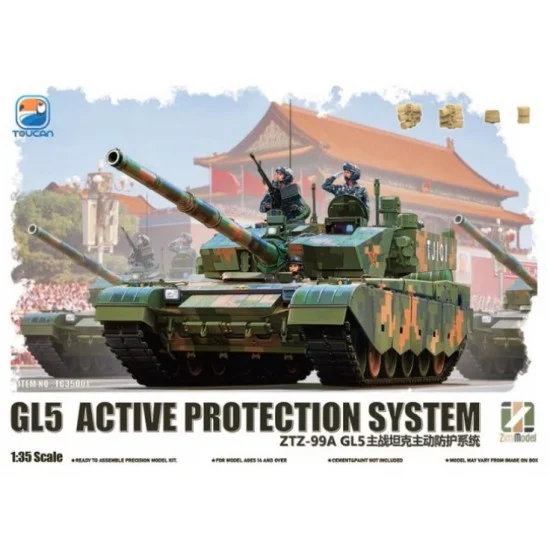 TOUCAN 35001 1/35 ZTZ-99A MBT GL5 Active Protection System Early / Late production