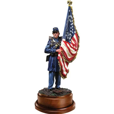 Union Flagbearer 7.25" Statue Collectors Showcase (CS16007) - The Collectors Showcase