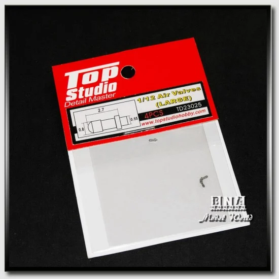 Top Studio TD23025 1/12 Air Valves (Large) - Model Motorcycles