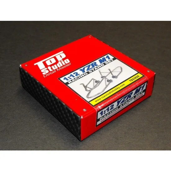 Top Studio TD23028 1/12 Yamaha YZR M1 Racing Stand Set - Model Motorcycles