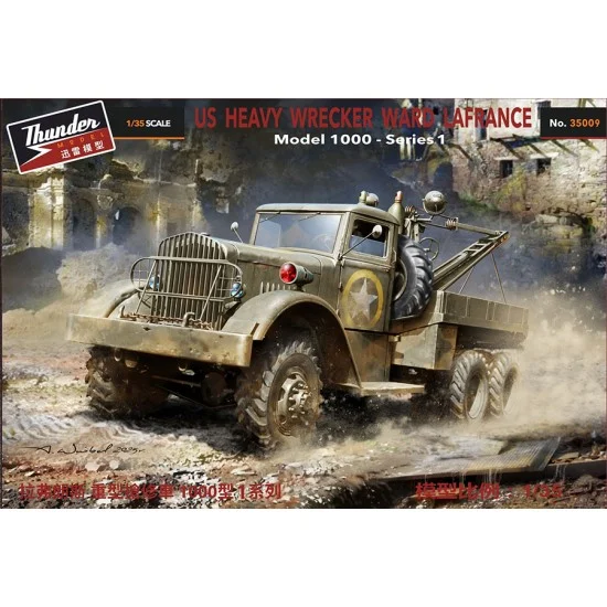 Thunder Model 35009 1/35 US Heavy Wrecker Ward LaFrance M1000 series 1 - Military Vehicles & Tanks